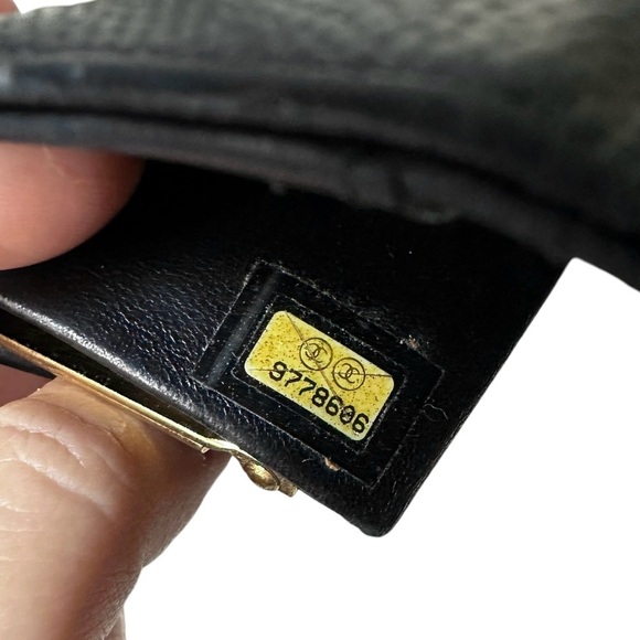 Authentic CHANEL Black Caviar Leather Timeless Long Kisslock Wallet - Picture 3 of 13
